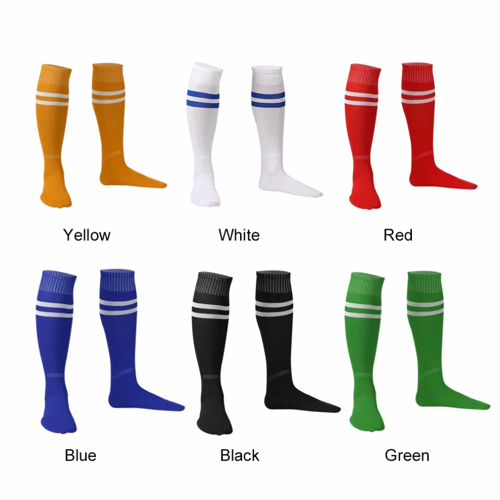 

1 Pair Sports Socks Knee Legging Stockings Soccer Baseball Football Over Knee Ankle Men Women Socks free shipping