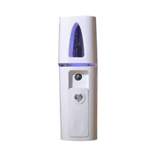 Portable Face Cleaning Nano Sprayer Handy Mist Facial Nebulizer Steamer USB Moisturizing Hydrating Nano Ion Cold Hot Humidifier