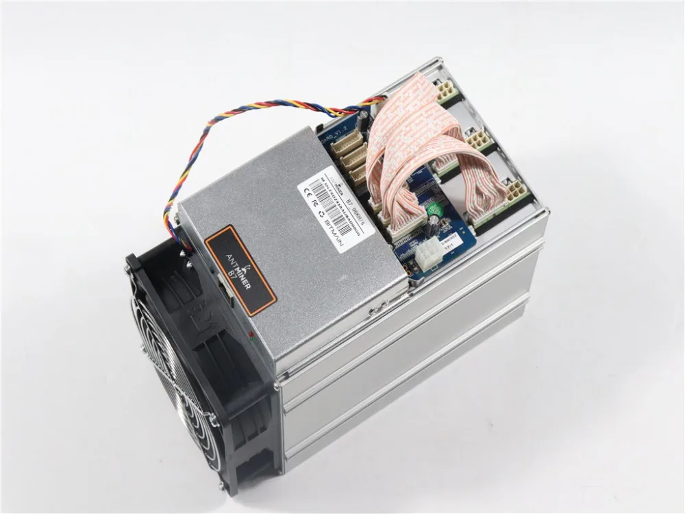 BTM Майнер Antminer B7 96KH/s 528 Вт с 750 Вт PSU Asic Tensority Майнер шахты BTM лучше, чем Antminer S9 S11 S15 S9k S17 T17 S17