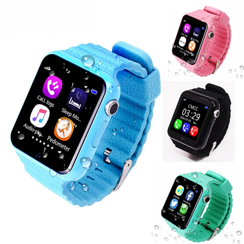 V7K Kids Kinderen Smart Horloge Telefoon GPS LBS AGPS Voice Call GPS