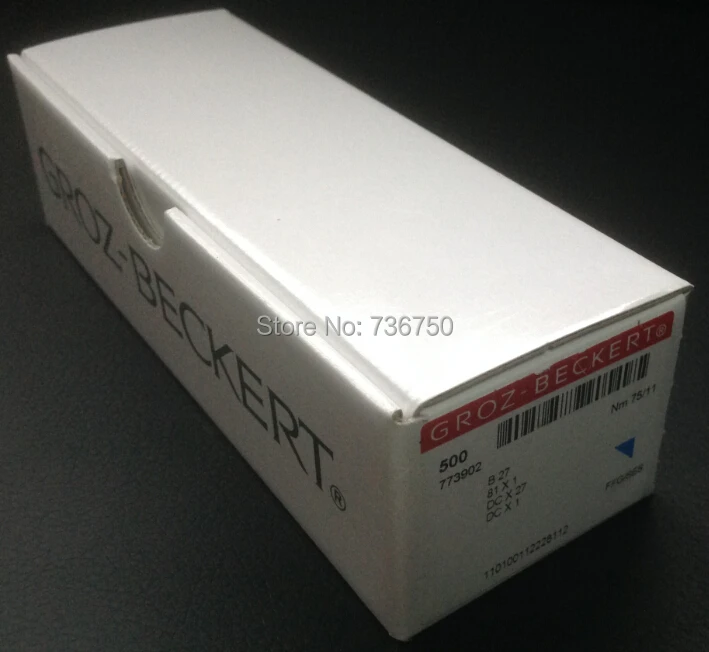 

500 pieces Genuine Groz Beckert sewing needles B27 81X1 DCX27 DCX1 B 27 SAN 10 DC X 27 SAN 10 81 X 1 SAN 10 sewing machine parts
