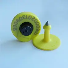 Alien H3 UHF ear tag UHF RFID электронная Ушная бирка для животных, таких как свинья овца корова для отслеживания животных электронная Ушная бирка