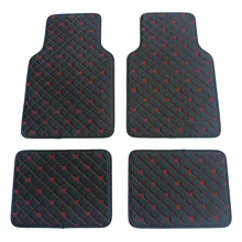 ZHAOYANHUA Custom fit универсальные автомобильные коврики для Audi все модели автомобильные коврики кожаные противоскользящие ковровые вкладыши