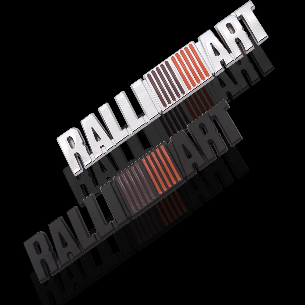 3D Metal Car Sticker Emblem Badge Decal For Mitsubishi ralliart Lancer 9 10 Asx Outlander 3 Pajero Sport L200 Styling | Автомобили и