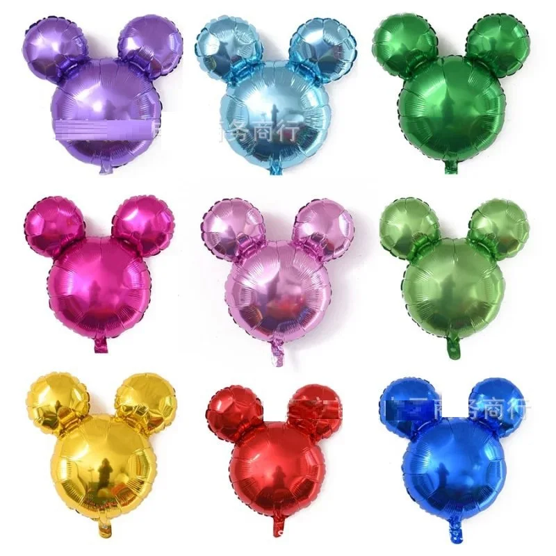 10pcs/lot Cute Mini Mickey Mouse Balloons Cartoon Head Shape Inflatable Helium Ballons theme Birthday Party supplies | Дом и сад
