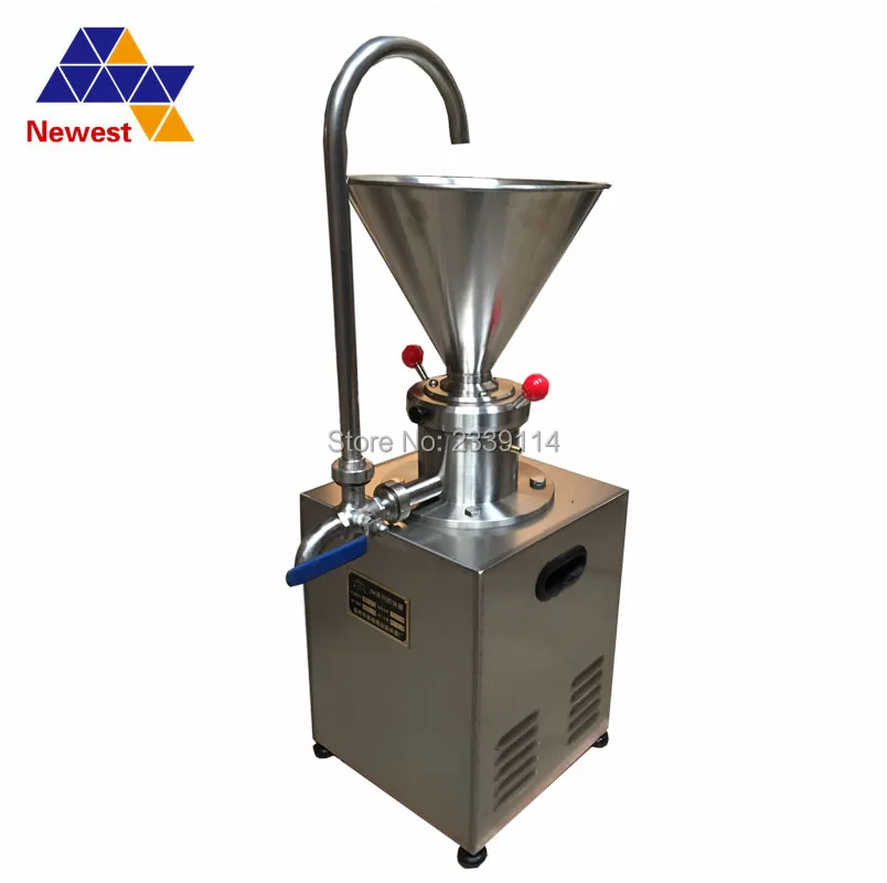 Electric commercial use almond butter grinder, cocoa mill machine for