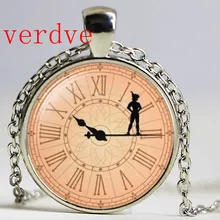 Peter pan pendant, Neverland necklace, Peter pan Necklace, Peter Pan Jewelry puffin peter