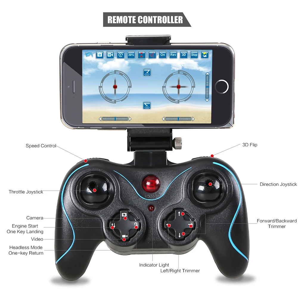 Holy Stone Drone With WiFi Camera HD 720P Real Time Transmission FPV