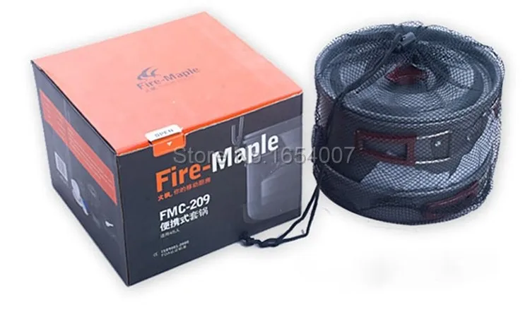 Fire Maple 4-5 человек Открытый чай м горшок набор сковорода котел кастрюля среднего размера чайник Портативный Открытый посуда для кемпинга FMC-209