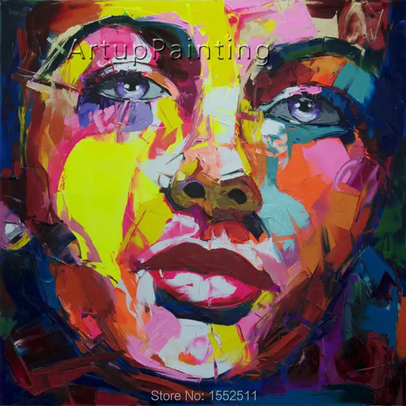 Buy Palette knife painting portrait Palette knife Face Oil painting Impasto