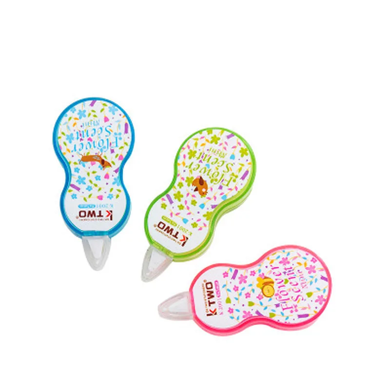 

1pcs Novelty Stationery Masking Tape Kawaii Correction Tapes Cartoon Pattern Correction Tapes Cute Tape School Office Supplies