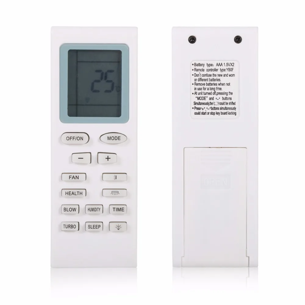Air Conditioner Remote Control For Gree YBOF Controller For Gree YB1FA YB1F2 YBOF2 Remote Control High Quality controll|conditioner remote control|air conditioner remote controlremote control - AliExpress