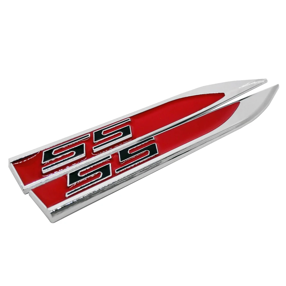 2 шт. наклейка на крыло автомобиля металлическая SS эмблема Эмблема для Chevrolet Orlando