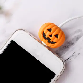 

Cartoon Pattern Cable Protector for Phone Charging Cable Colorful Fruit Cable Winder for USB Data and Charger Cable