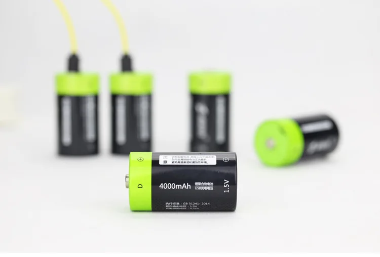 6 шт. литий полимерные аккумуляторные батарейки 1 5 в 4000 мАч + USB кабель для