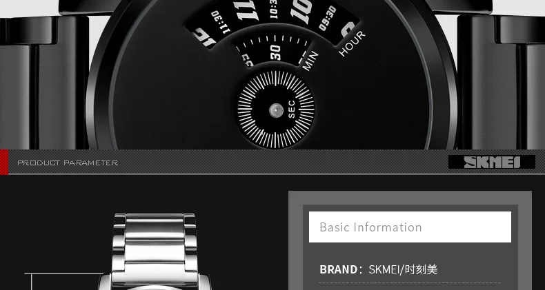 SKMEI Мужские кварцевые часы мужские водонепроницаемые полностью стальные модные часы Топ люксовый бренд наручные часы Мужские часы Relogio Masculino