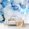 Custom Any Size Mural Blue Cloud Non-woven 3D Wallpaper Living Room Background Wall Decoration Waterproof Photo Papel De Parede ► Photo 2/6