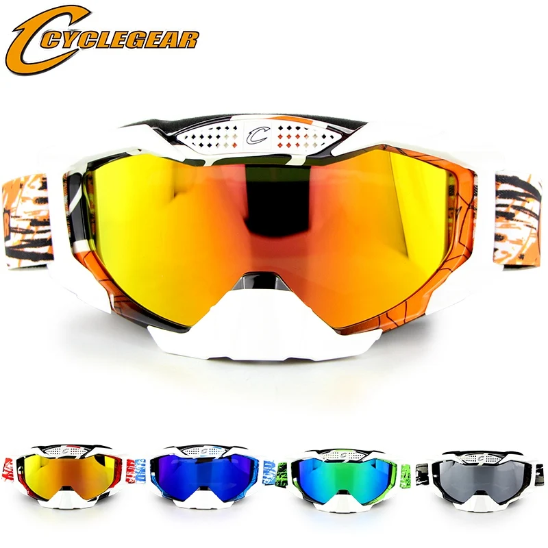 

Cyclegear Motocross Goggles Motorcycle Helmet Glasses Anti-wind Motor Bike Racing Helm Gafas Okulary Motocyklowe CG07-S