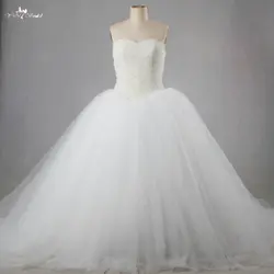 Rsw1121 yiaibridal реальное изображение свадебное платье с жемчугом свадебные бальные платья