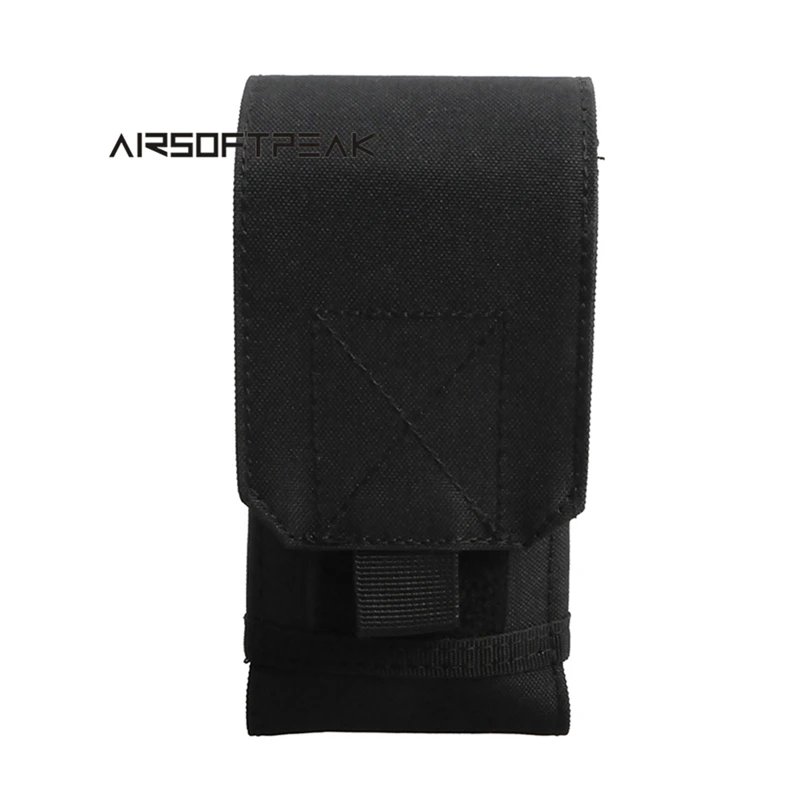 

AIRSOFTPEAK 600D Tactical Sports Molle 5.5 Inche Waist Bags Outdoor Hunting Hiking EDC Utility Cellphone Bag Accessory Pouch~
