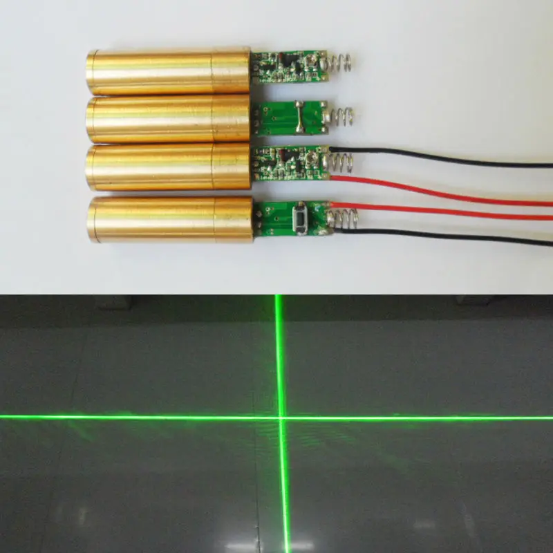 3V 532nm 50MW laser module green laser cutting head of lattice special
