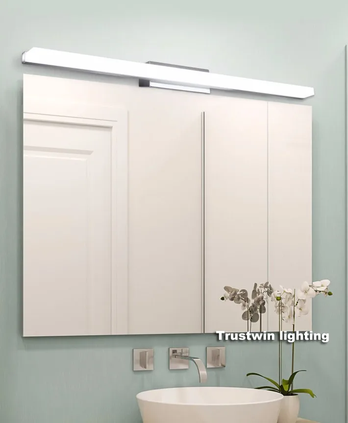 8W 14W 16W 18W 40CM 80CM 100CM 120CM stainless simple modern wall lamp light waterproof bathroom LED mirror light lamp sconce bathroom wall light fixtures