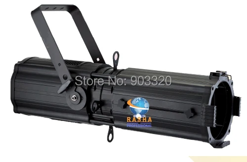 15 28 Degree 200W COB White Long Zooming Imaging LED Profile Spot With Dimmer Strobe TV