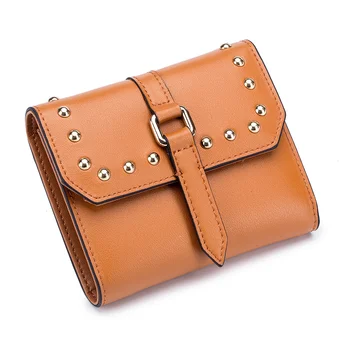 

EASTNIGHTS Women Wallets Genuine Leather Short Female Purse Rfid Ladies Wallet Young girl Money Bag with Hasp TW2650