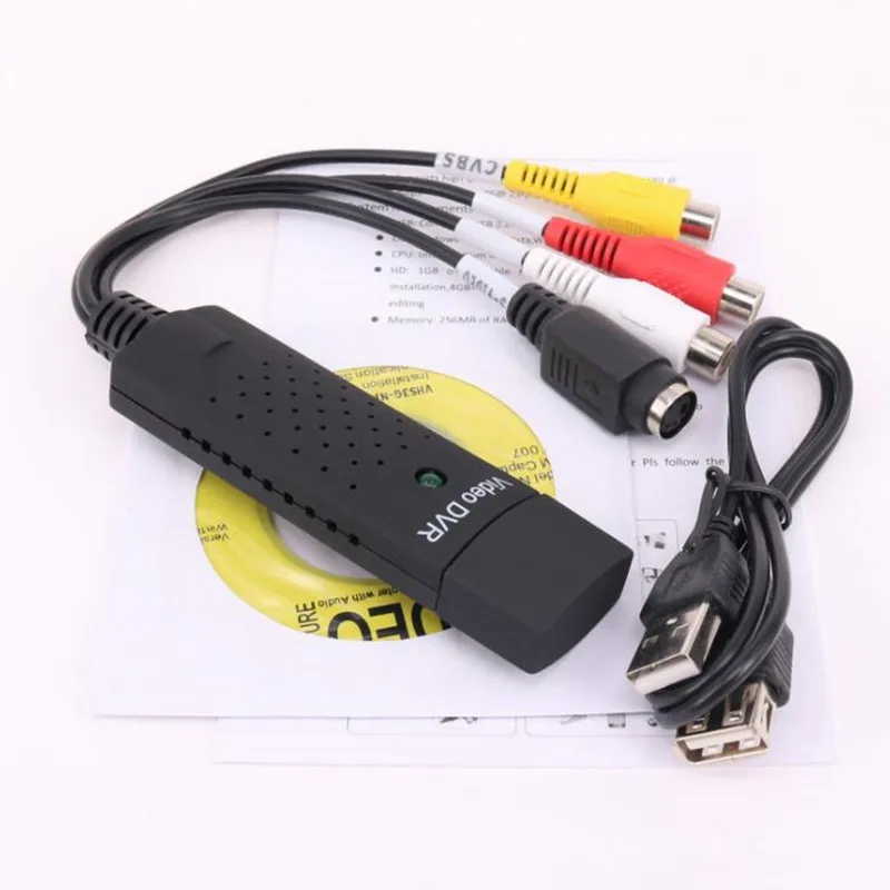 USB 2 0 Видео Easycap TV DVD VHS карта захвата аудио AV easyercap адаптер для компьютера/CC