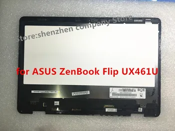 

original 1920*1080 NV140FHM-N62 LCD DISPLAY 14.0 TOUCH for ASUS ZenBook Flip UX461U UX461UA UX461 with frame bezel
