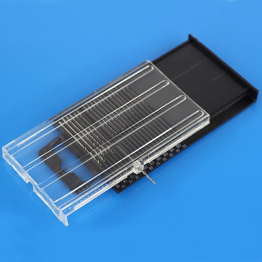 

by dhl 100set 20Pcs/set Mini Drill Bit Set HSS Micro Twist Drill Bit Set 0.3mm-1.6mm Model Craft With Case Repair Tools