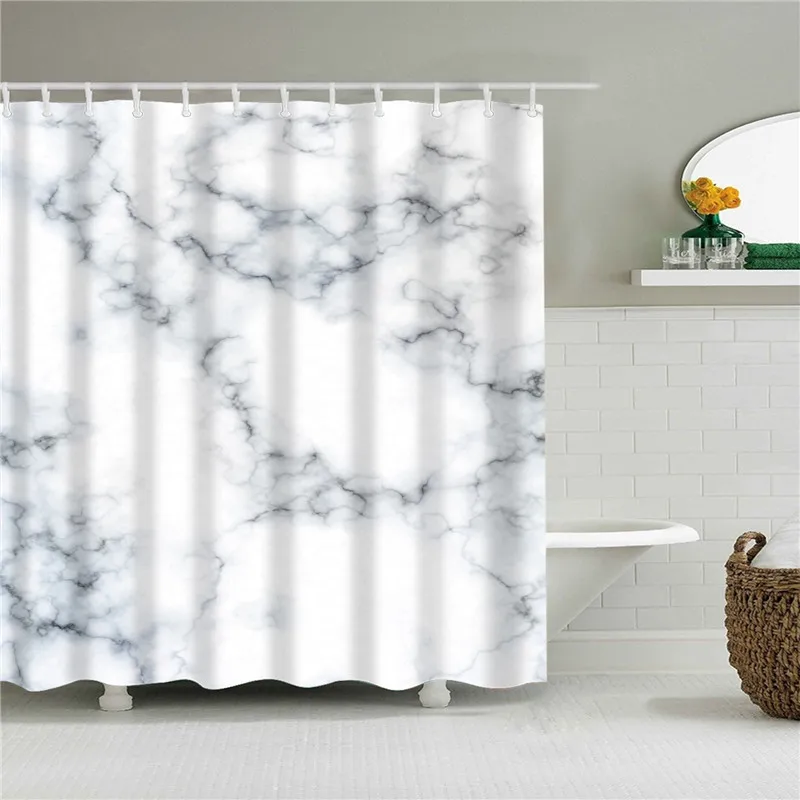 Моющаяся занавеска для ванной комнаты, занавеска для душа из полиэфирной ткани, занавески для ванной, украшение дома, Gradat Pictures cortinas de bano - Цвет: C0820