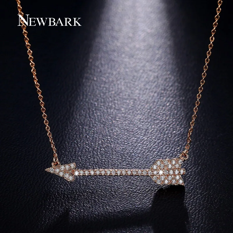font b NEWBARK b font Love Cupid s Arrow font b Necklaces b font Pendants