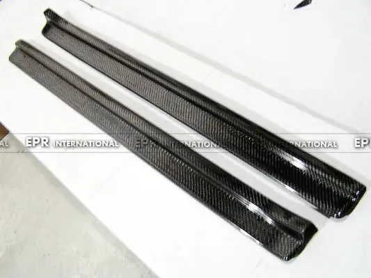 

Car-styling For Nissan Skyline R34 Carbon Fiber Door Silll Glossy Fibre Door Side Step Panel Tuning Cover Kit Accessories Trim