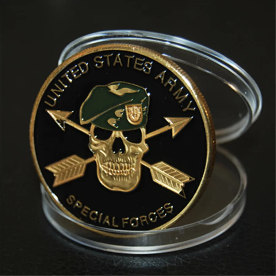United States Army Special Forces Beret Challenge coin (2)