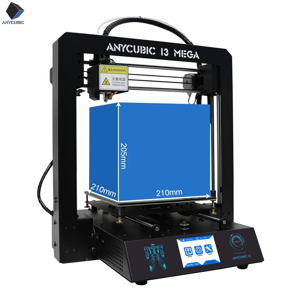 

2019 New Anycubic i3 Mega 3D Printer 3d print Kits Parts Cheap Plus Size Full Metal Touch Screen drukarka 3d Printer 3D Drucker