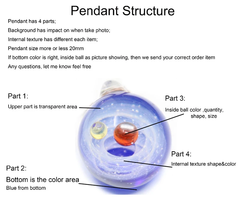Двойная планета Вселенная Галактическое стекло ожерелье космическое стекло Туманность космическая подвеска женское свадебное ожерелье подарок