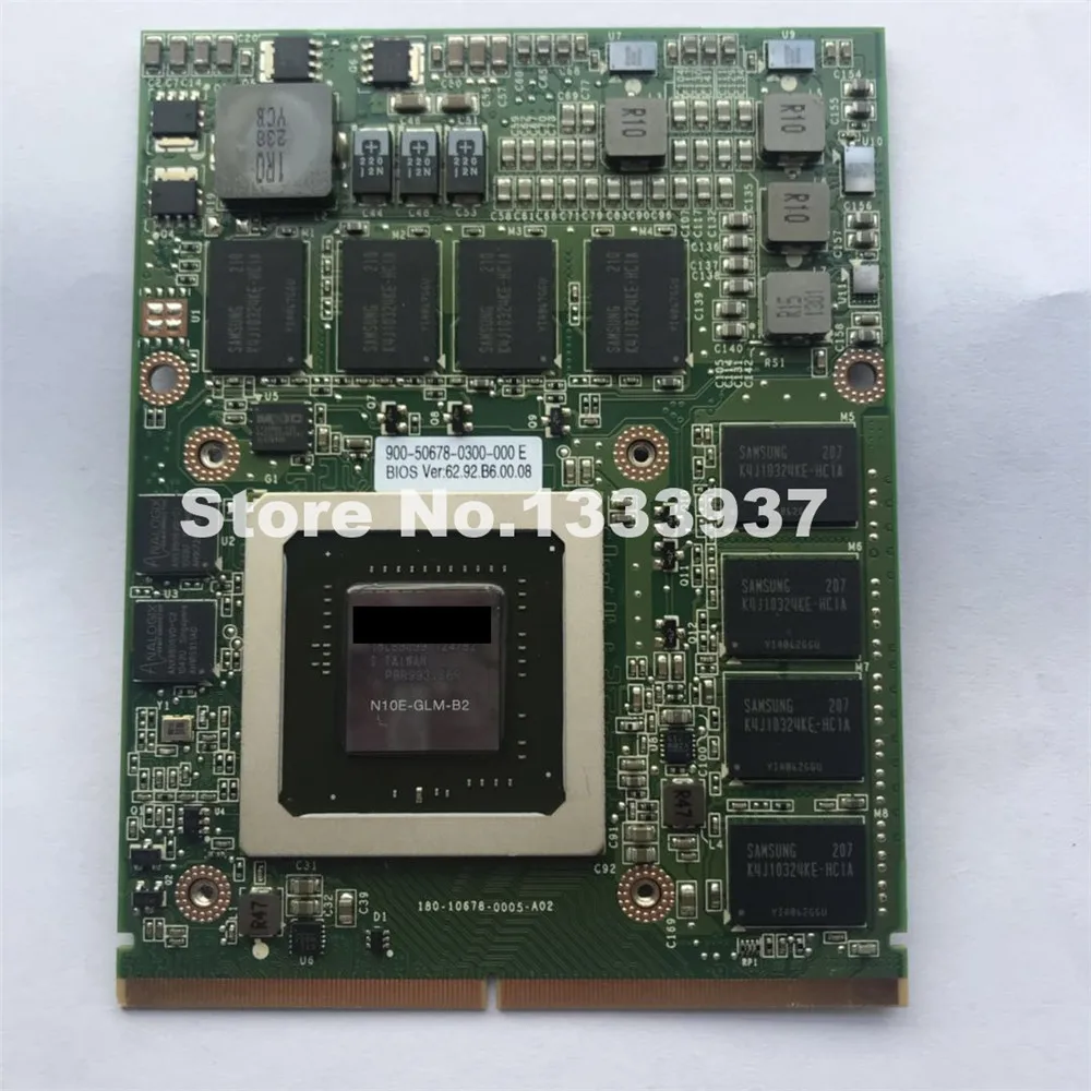 

N10E-GLM-B2 for HP 8740W 8730W Laptop FX2800 FX2800M DDR3 1GB Graphics Video VGA Card