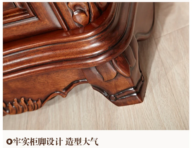 Антикварная мебель прикроватная тумбочка в европейском и американском стиле мебель для столовой деревянный шкаф