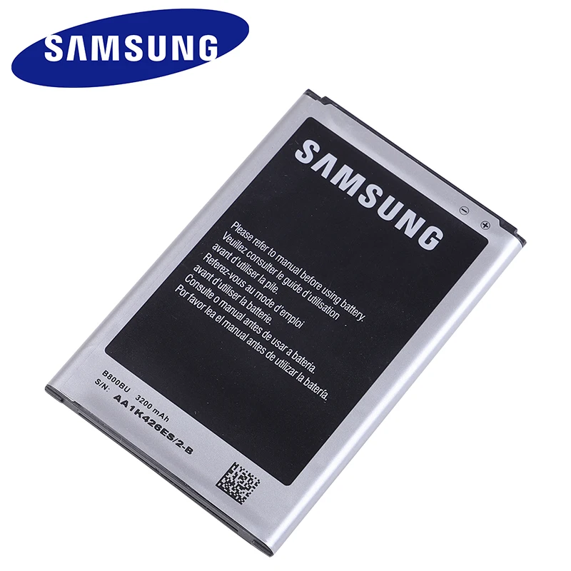 

B800BU Battery 3200mAh For Samsung Galaxy Note 3 N900 N9002 N9005 N9006 N9008 B800BC Replacement Battery with NFC