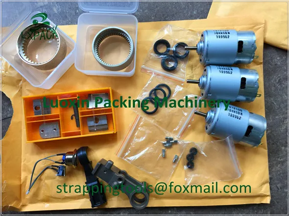 Acme Columbia Fromm Gerrard MIP Orgapack Polychem Rapz Samuel Signode SRP Teknika Titan Uline Ybico JK Generica MGB Centaur Greiner ITATOOLS Kihlberg Kippes ZRTool Poly Steel Strap Banding Tools bander spare par (278)