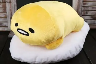 40*30 см японский милый Gudetama ленивый яичный желток Брат Плюшевые подушки игрушки Kawaii Мягкая кукла креативный Рождественский подарок