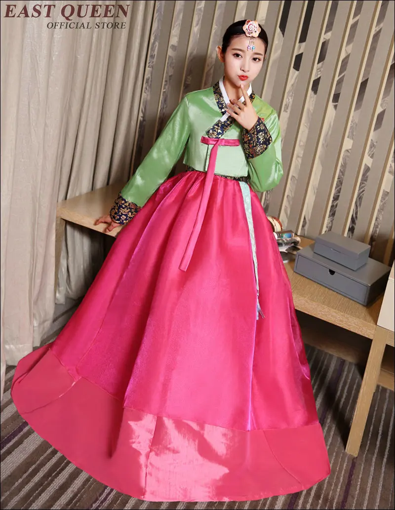 Korean traditional dress hanbok korean traditional hanbok dress korean clothing national costume AA1562z