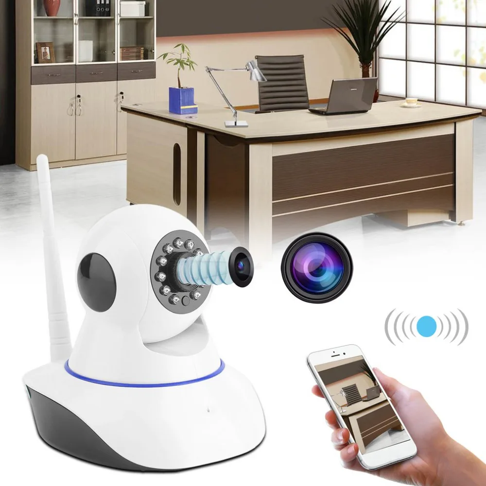 

720P Indoor Baby Monitor HD Wireless Home Security Network Motion Detection Webcam IP Night Vision Camera