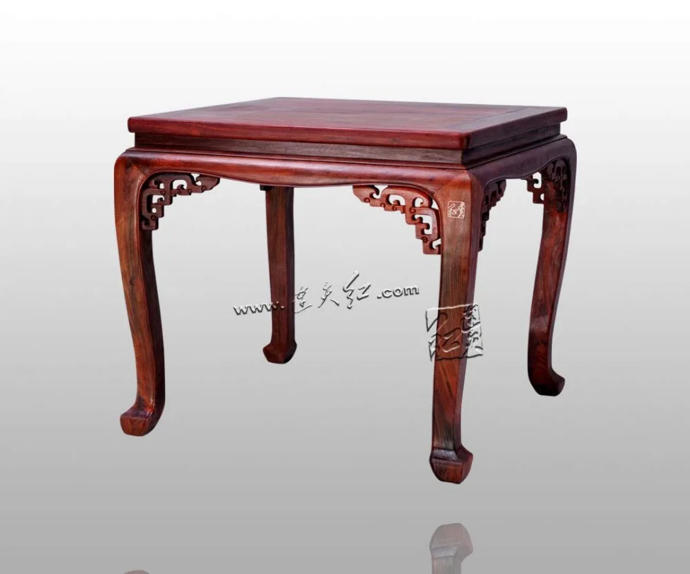 Us 90155 5 Di Scontoold Fashioned Tavolo Quadrato Per Otto Persone In Legno Di Palissandro Mobili In Legno Massello Piccola Scrivania Classica Di