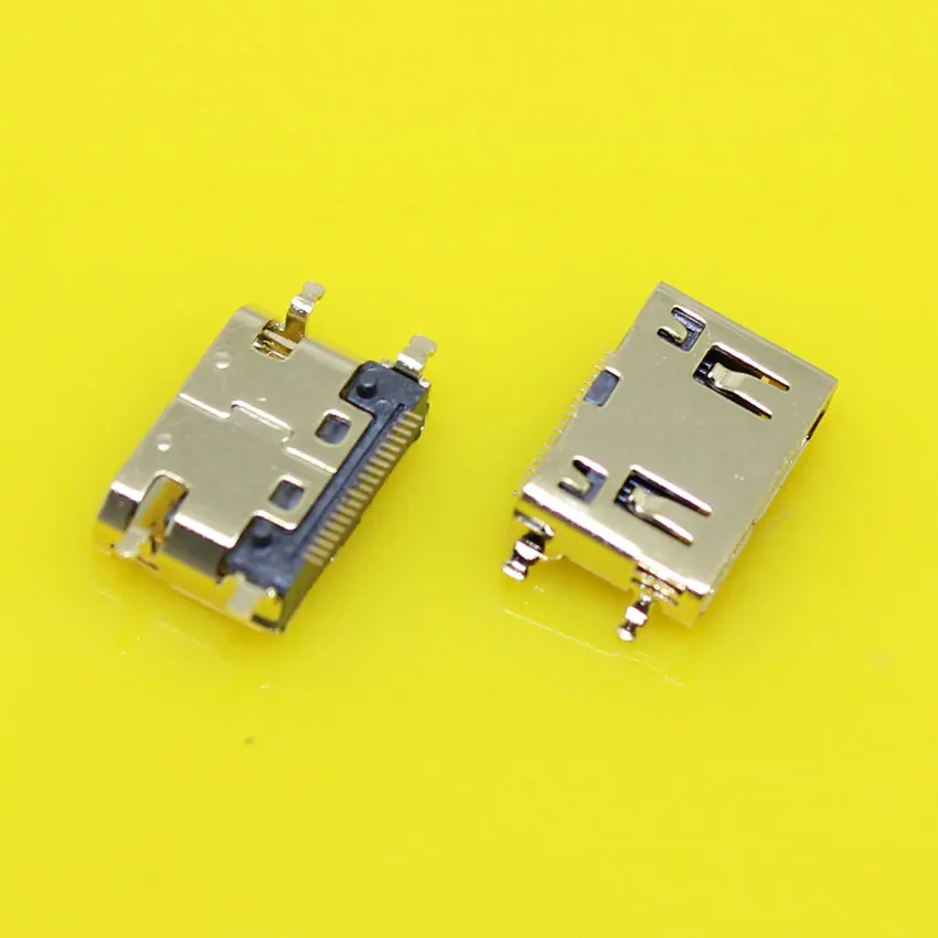 Cltgxdd HD-015 Gold plating 19P MINI HDMI-совместимая Женская розетка типа C с SMD фиксированными