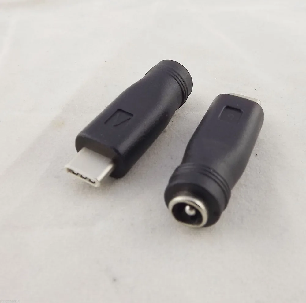 1 шт. USB 3 Type C штекер для 5 5x2 мм Женский DC преобразователь питания зарядное