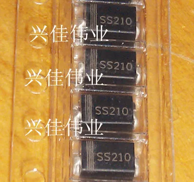 50 ШТ. SMD SS210 SR2100 Шоттки диоды SMA том 2A 100 В Новая Гарантия Качества пятно |