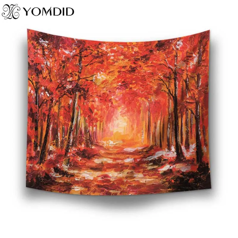 

Oil Painting Pattern India Bohemia Mandala Tapestry Wall Hanging Tapestries Scenery Beach Towel Blanket TableCloth Home Decor
