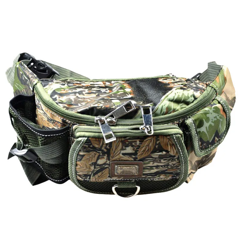 Smart New Fishing Bag 30x9x14cm Multifunctional Outdoor Fishing Tackle Bag Pack Waterproof Waist Bag